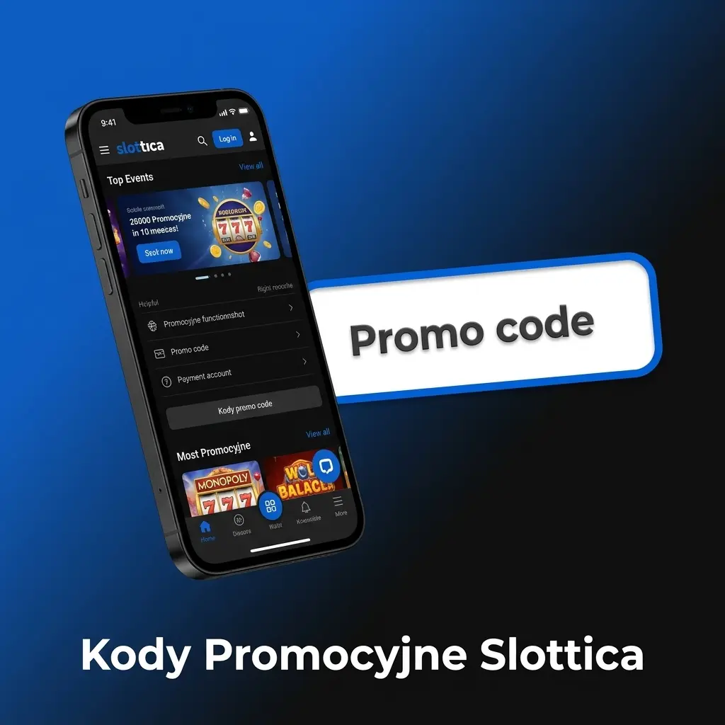 Kody promocyjne Slottica – jak aktywować bonus podczas rejestracji lub depozytu w kasynie