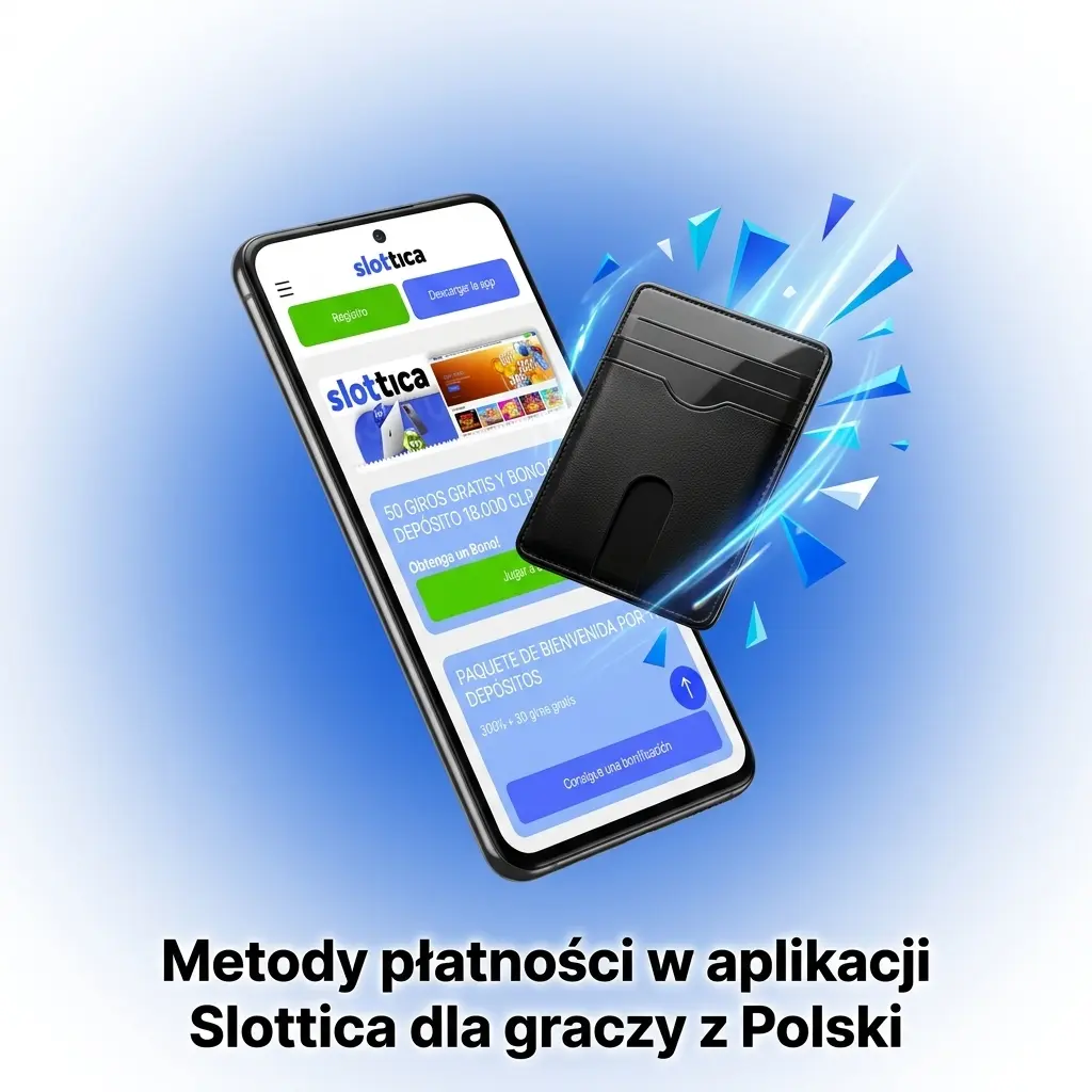 Metody płatności w aplikacji Slottica: BLIK, Visa, MasterCard, kryptowaluty i więcej dla graczy z Polski