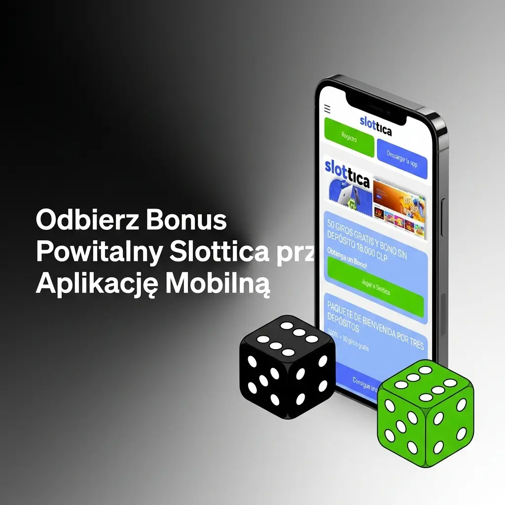 Odbierz bonus powitalny Slottica przez aplikację mobilną na Android i iOS – wpłać 70 PLN i graj
