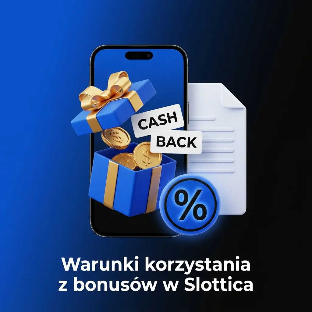 Warunki bonusów Slottica: depozyt, wager x45, zasady dla graczy z Polski