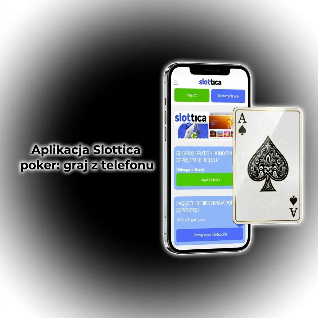 Aplikacja Slottica poker na Android i iOS – szybka gra, wpłaty, wypłaty i bonus 200% od pierwszej wpłaty