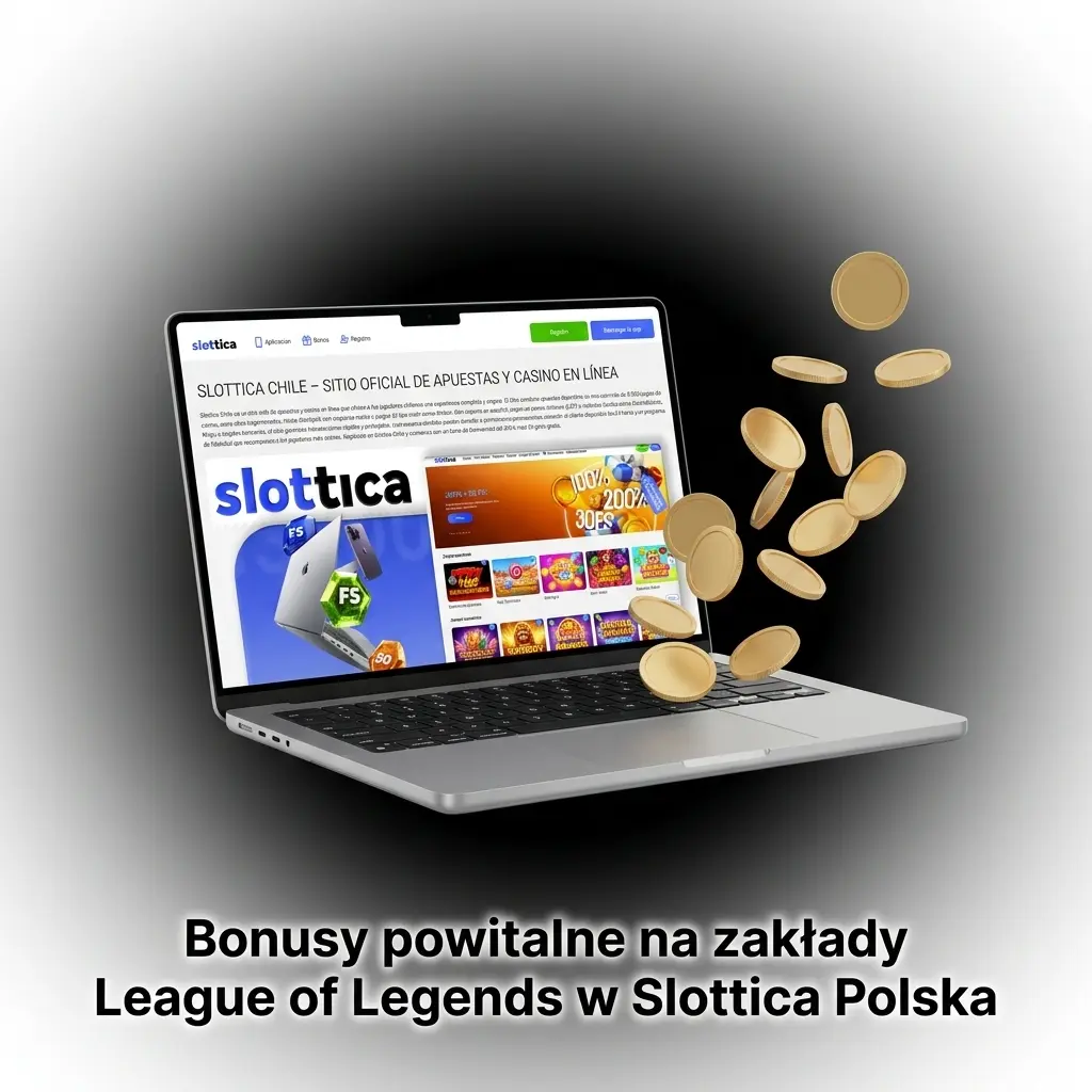 Bonusy powitalne Slottica Polska na zakłady League of Legends – trzy wpłaty, darmowe spiny i bonus 200%