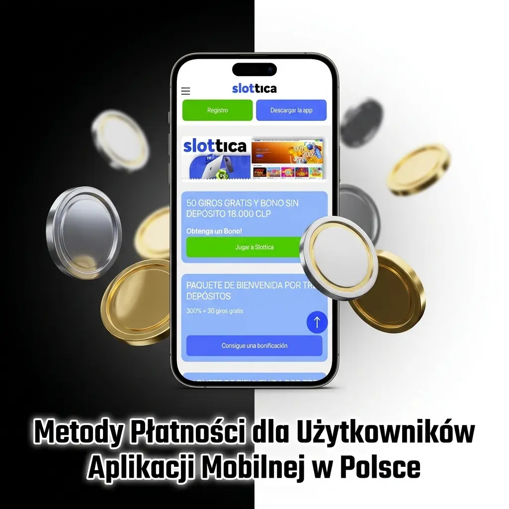 Metody płatności w aplikacji mobilnej: BLIK, Przelewy24, karty Visa/Mastercard, Skrill, Neteller, Zimpler, przelew bankowy, kryptowaluty