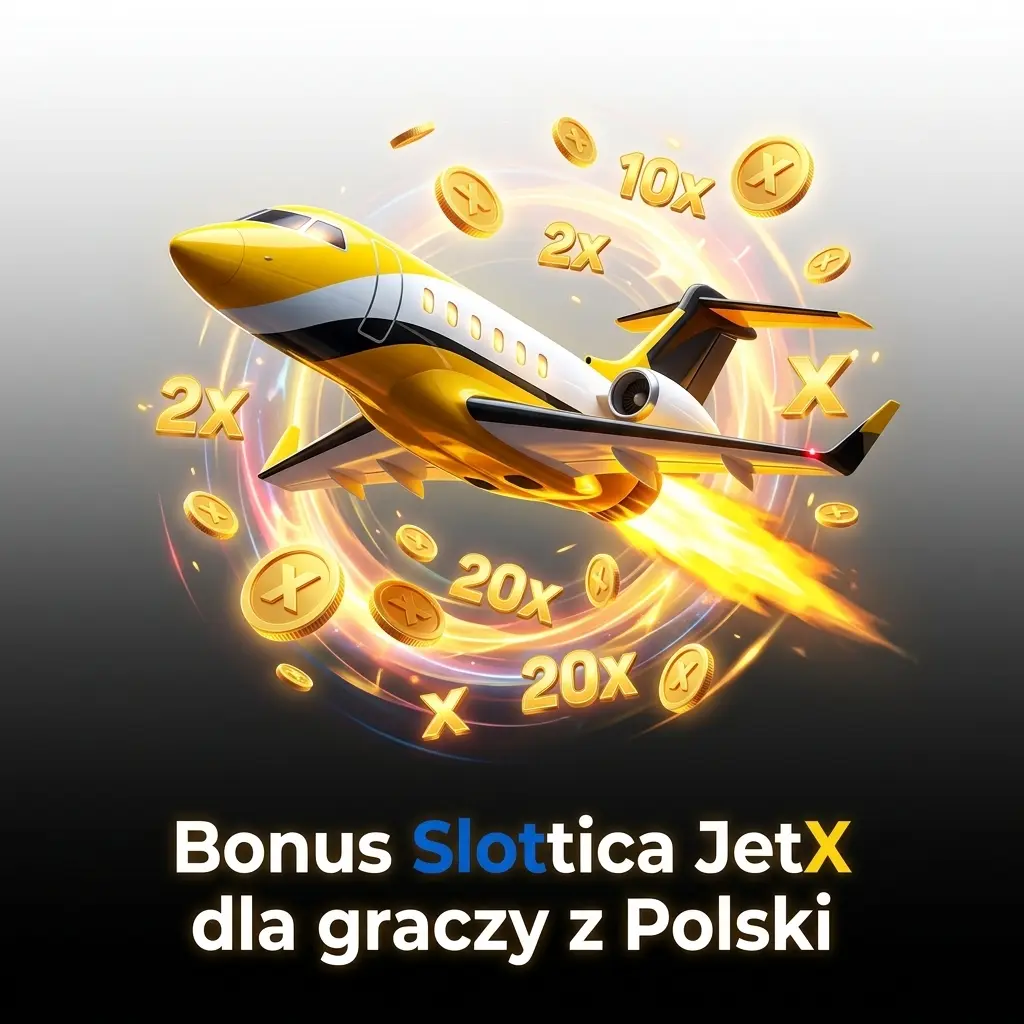 Bonus powitalny Slottica dla graczy JetX w Polsce – 200% od pierwszej wpłaty i darmowe spiny