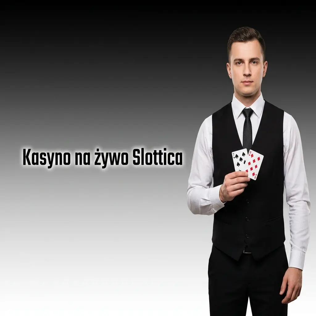 Kasyno na żywo Slottica – ruletka, blackjack, baccarat i game show z krupierem w profesjonalnym studio