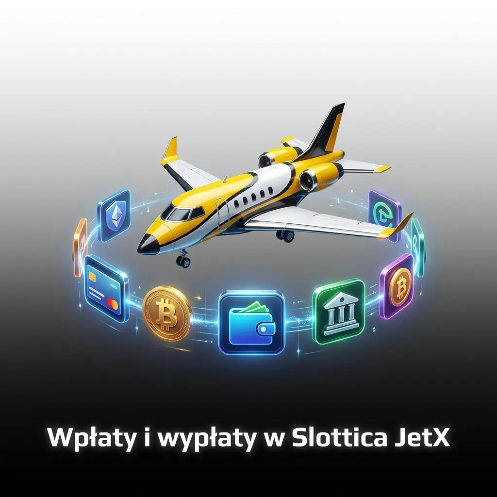 Metody wpłat i wypłat w Slottica JetX: BLIK, Visa, Mastercard, Przelewy24 oraz kryptowaluty Bitcoin i Ethereum