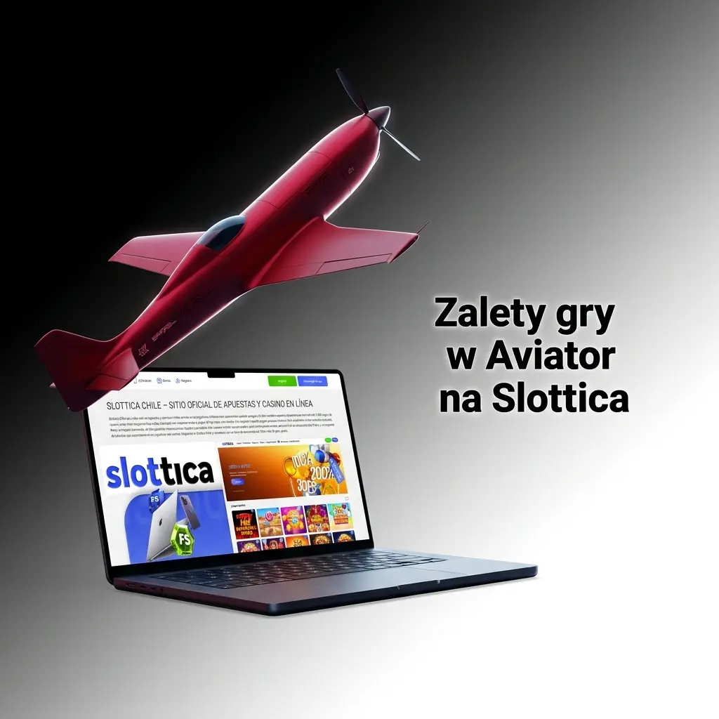 Zalety gry Aviator na Slottica: szybkie rundy, tryb demo, niski próg wejścia i bonus powitalny 200%.
